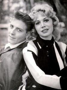 Sharon Sheeley with Eddie Cochran